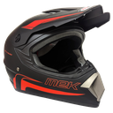 Cross Helmet MATTE Black Decal Black