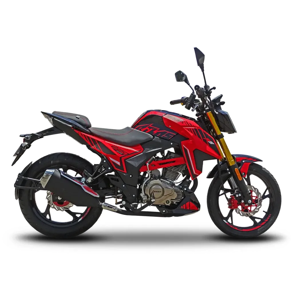 ATLAS RS 220 (ROJO/NEGRO)