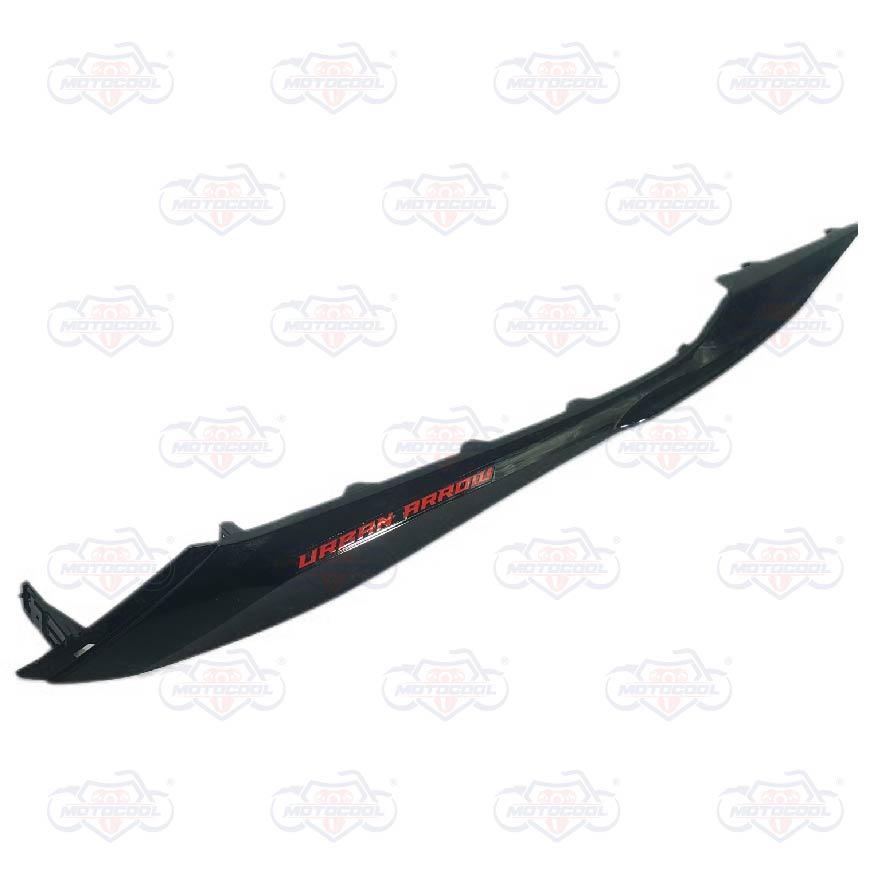 RIEL IZQUIERDO NEGRA/ROJO RAPID 150
