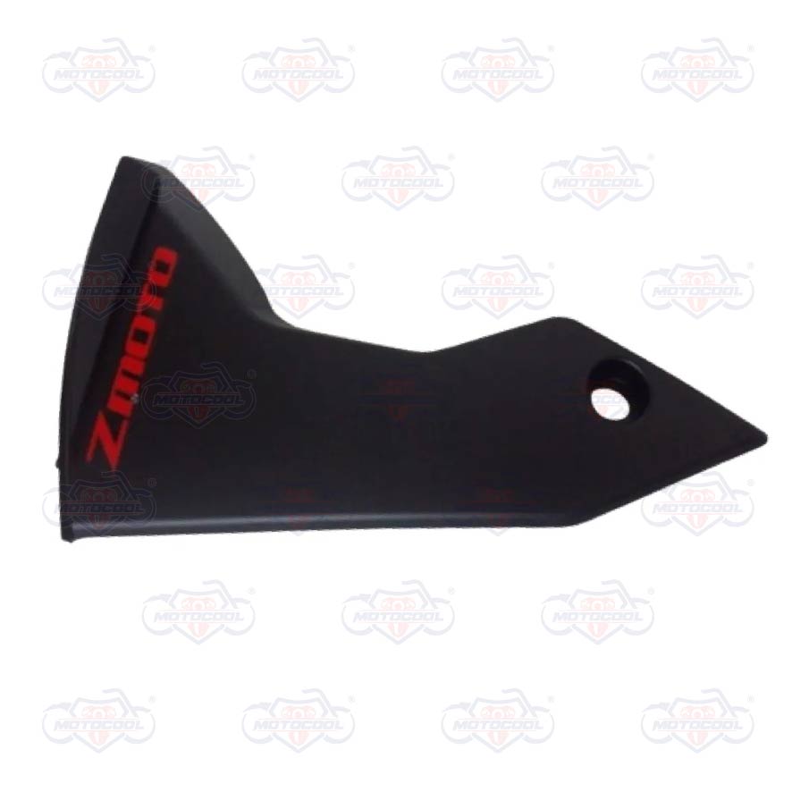 COMPLEMENTO SALPICADERA DELANTERA IZQUIERDO NEGRO/ROJO VENOM 200