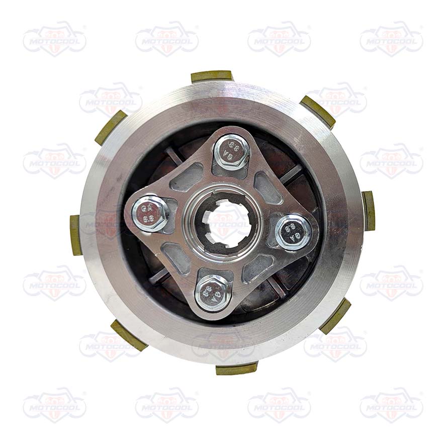 [1002473] CANASTA CLUTCH CG125/150 CON 5 DISCOS/4TORNILLOS