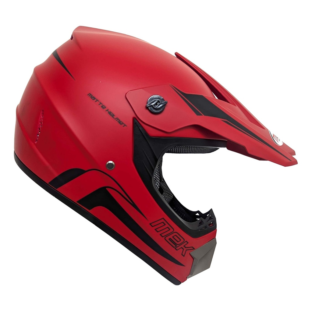 Cross Helmet MATTE Shell Matte Red