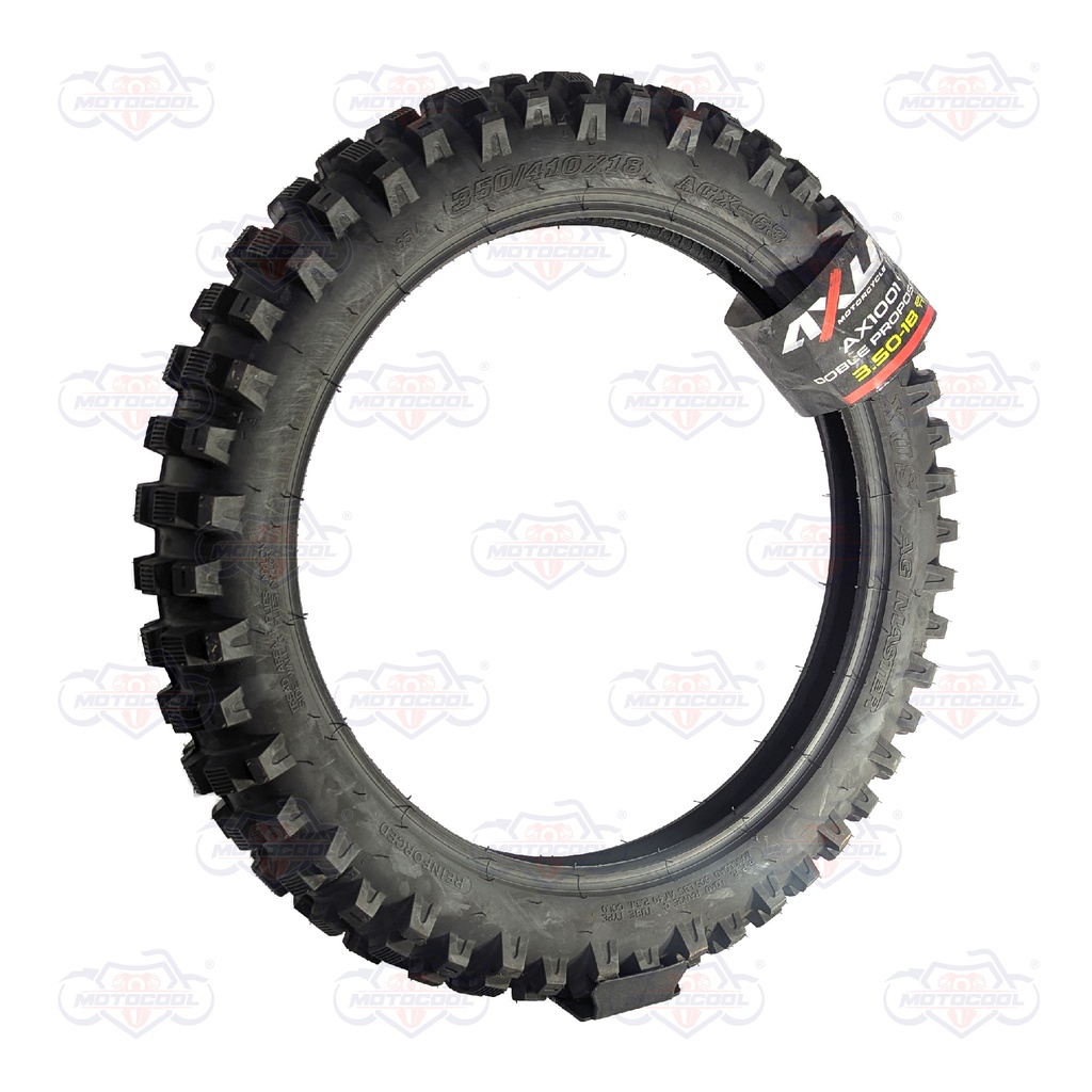 [LA1A-3704-22] Llanta AXUS 3.50-18 Doble Propósito AX1001  6PR TT DOBLE PROPOSITO CROSS