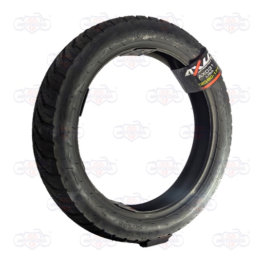 [LA1A-1332-22] Llanta AXUS 120/80-17 Lisa AX031 6PR TL DEPORTIVA